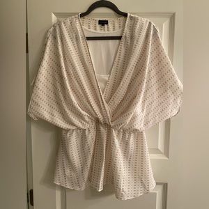 Buckle Black top, size L